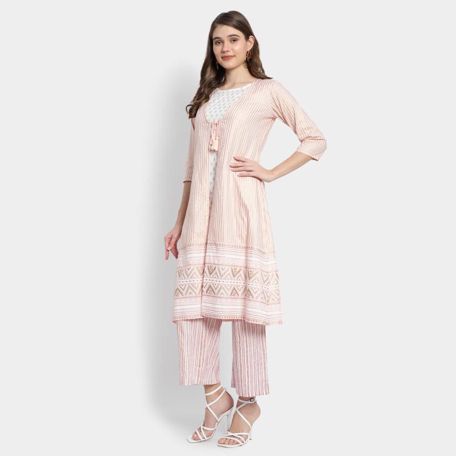 Ladies' Kurta, Light Pink, large image number null